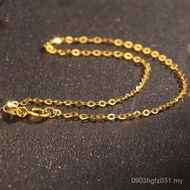 Beads Rose Gold AU750 White Gold Flash O Bracelet O-Chain 18K Bracelet Gold Female Gold Bracelet Col