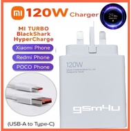 120W Xiaomi Redmi Note 13 12 11 10 Mi 13 12 11T 10 Pro POCO F5 F3 F4 67W/ 55W Turbo Charge 6A Type C