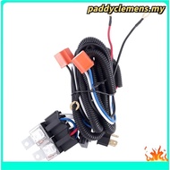 H4 Negative Switched LED Headlight Lamp Bulb Relay Wiring Harness Plug Kit