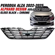 Perodua alza 2022 2023 2024 2025 D27A venom front grill grille cover bodykit body kit