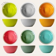 Bohemian Style Rice Bowl Soup Bowl Porcelain Bowl Ceramic Bowl Dinnerware Mangkuk Salad Bowl 碗