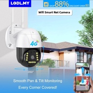 【Ready stock】NEW Outdoor 4G Sim Card Waterproof CCTV 360 IR Color Night V380 PRO ACCESSGO CHAMELEON 