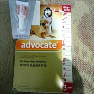 ADVOCATE dogs large 10-25kg