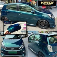 AIKKA AK2500 Midnight Green Classic Green Crystal 2K CAR PAINT/Cat Kereta/Cat Motor/Hijau Gelap Dark