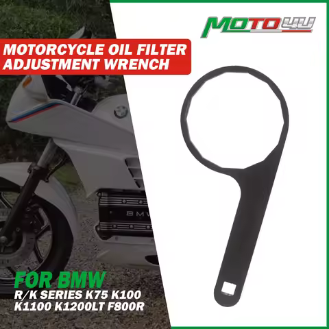 For BMW R/K Series K75 K100 K1100 K1200LT F800R R1100GS R1200C S1000RR 1PC Motorcycle Oil Filter Adj