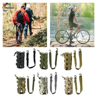 chulisia 2.5L Water Bottle Pouch Bag Drawstring Molle Holder for Camping Travel
