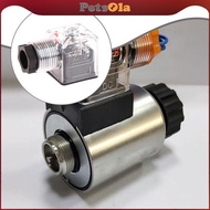 [PETSOLA] Solenoid Coil Connector Portable Solenoid Coil Plug Solenoid Valve Plug 24V