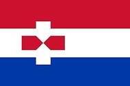 magFlags Large Flag Zaanstad | landscape flag | 1.35m² | 14.5sqft | 90x150cm | 3x5ft - 100% Made in 