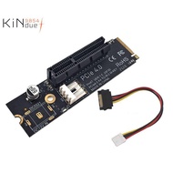 NGFF to PCI-E X4 Slot Convert Adapter M2 Port to PCIE Expansion Card Compatible with X1 X4 X8 X16 PC