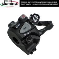 【Spot goods】∏☢Domino Handle Switch For Honda Click / VARIO With Passing Light and Hazard Plug Play