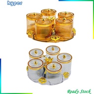 [Hyper] Condiment Jars Dustproof Seasoning Boxes Elegant Candy Containers Food Storage for Housewarm