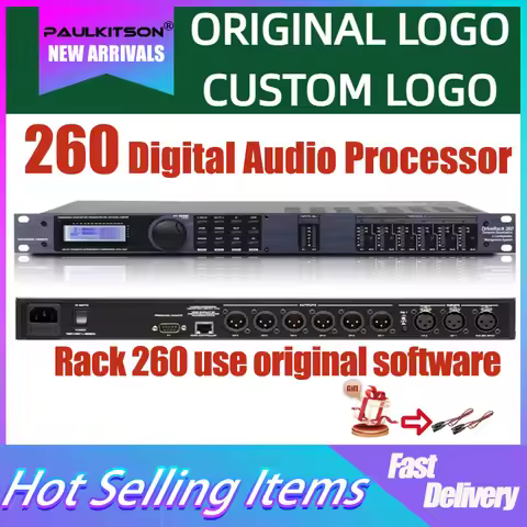 PaulKitson DBX260 Audio Processor Driver Rack Dbx Drivers 260 PA Processor Audio Dsp Digital Audio S