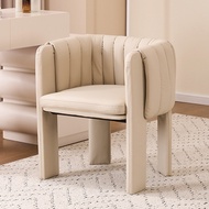 French Light Luxury Premium Single Sofa Chair Girls Bedroom Dressing Stool Backrest Manicure Chair C