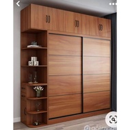 wardrobe 9ft with open shelve.