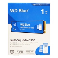 Western Digital 1TB WD Blue SN5000 Gen4 M.2 2280 NVMe SSD (WDS100T4B0E), R:5150MB/s