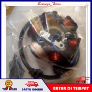 ORIGINAL AHM Spull Assy Stator Comp Spul Pulser Motor Honda Supra X Lama Fit Revo Leg KEV Old Origin