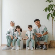 Potongan Hazel Set - Family Set Piayama Set Baju Tidur Daily Wear