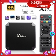 X96mini tv box 2024  android 9  Amlogic S905W quad core HDR10 4K 2GB 8GB 16GB media player H.265 iptv Home Theater