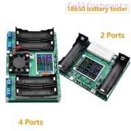 FALLFORBEAUTY Battery Capacity Tester Module Digital 2/4 Ports Internal Resistance Tester Lithium Battery MAh 18650 Battery Tester