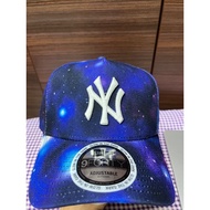 NE 9 Forty A Cosmic NYY Halo baseball Cap Adjustable Snapback