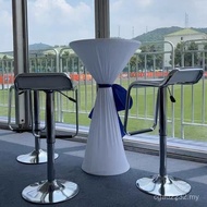 Table Bar Household Table Table Negotiation Table Chair Leg Bar Combination Cocktail Round Table Bar