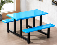 4-8 Person Multiple Choices Canteen Dining Eating table with chair set combination school student fa