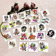 2025 Powerpuff Girls Tattoo Stickers Cute Cartoon Design Tattoo Durable Sticker Tattoos Super Z2d0