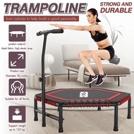 Foldable Indoor Jumping 300/325KG Trampoline Trampoline For Kids & Adults 40/48 Inch with handle