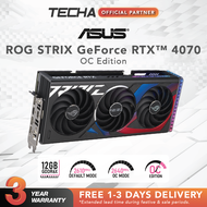 [FAST SHIP] ASUS Rog Strix GeForce RTX 4070 / RTX 4070 Ti  | 12GB GDDR6X | OC Edition Graphics Card