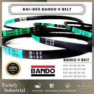 BANDO V BELT B41 TO B60 B41 B42 B43 B44 B45 B46 B47 B48 B49 B50 B51 B52 B53 B54 B55 B56 B57 B58 B59 