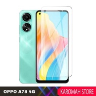 LAYAR Tempered Glass Bening Screen Oppo A78 4G / A78 5G Clear Screen Protector