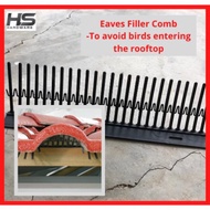 EAVES COMB FILLER TO PREVENT BIRD OR MICE ENTER ROOFTOP BIRD COMB 1m