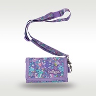 smiggle children's wallet girls Candy Cat clutch wallet leather folder three layers card bag coin pu