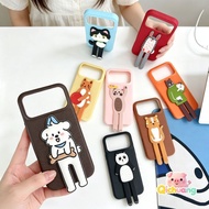 Cute 3D Animal Phone Kickstand Casing For OPPO F31 Pro Plus F29 Pro F27 Pro Plus F23 F21S F21 Pro F1