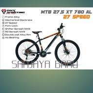 SEPEDA GUNUNG MTB 27,5 TREX XT-780 ALLOY 27 SPEED