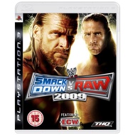 WWE SmackDown vs Raw 2009 - PS3 game Disc [NEED PS3 H.ACK]