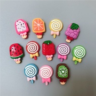 Fruit Lollipop Pearlescent Refrigerator Sticker and Magnet Sticker Cute Personality Candy Refrigerator Decoration Strong Whiteboard Magnetic Sticker