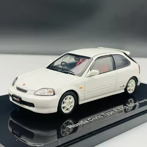 Die-cast 1/43 Scale Simulation Alloy Static Model Honda Civic Civic Ek9 Type R Sedan Collection Souv