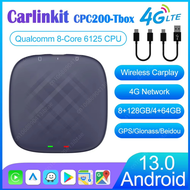 CarlinKit TBOX PLUS CarPlay AI Box แอนดรอยด์13เครื่องเล่นในรถยนต์แอนดรอยด์ QCM6125วอลคอมม์บลูทูธคู่8