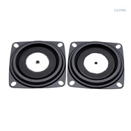 【CH】 2pcs 2Inch Passive Radiator Membrane Speakers Enhances Bass in Loudspeakers 53x53mm
