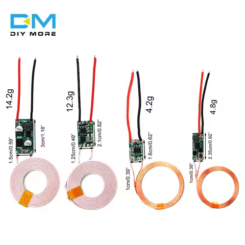 Diymore 5v 1A/5V 2A Wireless Charger Module Large Current Wireless Power Supply Module Transmitter R