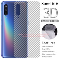 Xiaomi Mi 9 3D Carbon Fiber Flexible Sticker Back