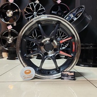 ［4PCS] New Sport Rim 15inch CE28 15X6.5JJ ET40 4H100 DGM