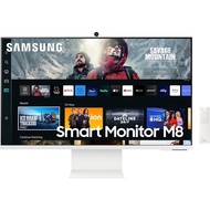 Samsung 32'' M80C White LS32CM801UEXXS VA 4K Tizen™ OS Slim Fit Camera USB-C Ergonomic Iconic Slim S