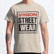 Vision street wear, retro skateboard t shirt design