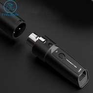 Wireless Microphone Converter Rechargeable XLR Transmitter and Receiver [freestyle01.my]