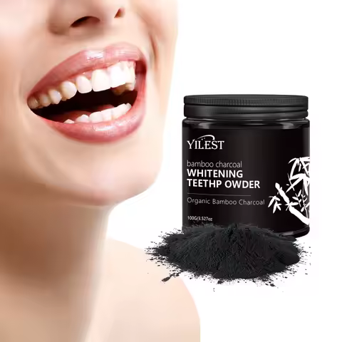 Bamboo Charcoal Tooth Powder Clean and Stain Free Clean The Mouth Purify Breath Mint Flavored Dental