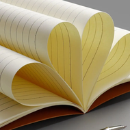 【orange shop】 High Quality A4/A5/B5 Notebook Kraft Cover Grid/Lined/Blank Notepad Planner Notebook S