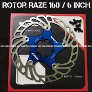 Raze 160mm Blue Rotor - 6 Inch Rotor