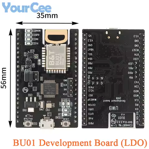 BU01 UWB Indoor Positioning Module Position DW1000 NodeMCU-BU01 Development Board Wideband Ranging 3
